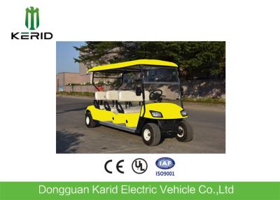 China 48V Multi Passenger Electric Golf Buggy , 8 Person Golf Cart With LED Headlight for sale