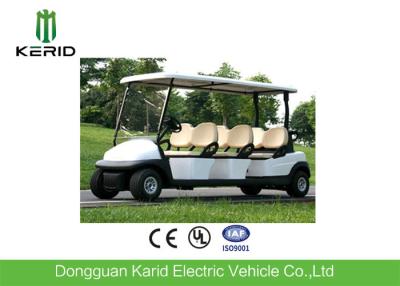 China Battery Operated 6 Seater Electric Golf Carts , Electric Sightseeing Vehicle for sale