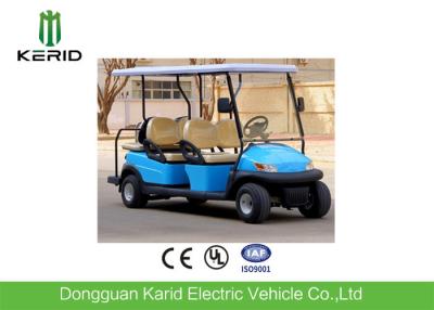 China Color con errores del azul de cielo de 6 Seater del club del golf eléctrico del coche con la batería sin necesidad de mantenimiento en venta