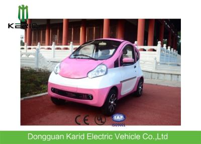 China Asientos rosados del color 2 poco coche eléctrico de la ciudad sin necesidad de mantenimiento de plomo de 60 voltios en venta