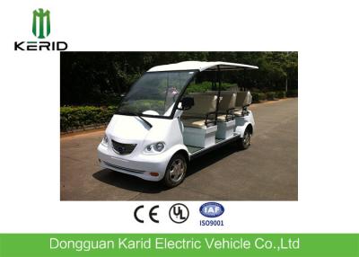 China 8 Sitzer-Elektroauto-Höchstgeschwindigkeit 30km, multi Passagier-Sightseeing-Tour-Bus zu verkaufen