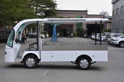 Chine Véhicule chinois de compagnie d'électricité de Seater de la boîte 2 de cargaison de la charge utile 500kg avec le poids léger de moteur de C.C à vendre