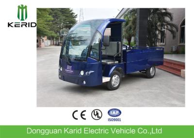 Cina sedili Electric Carry Van Utility Cart del motore 2 di CC 48V con il tetto pieno del contenitore di carico dell'acciaio inossidabile in vendita