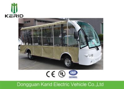 Chine voiture guidée électrique de sièges du moteur 14 de C.C 72V avec la nuance pliable de pluie à vendre