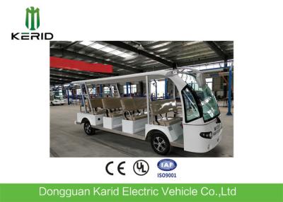 China Coche de visita turístico de excursión eléctrico de 11 asientos del sofá con la caja posterior del cargo/el cuerpo de cristal de fibra en venta