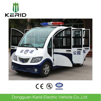 China 8 asientos incluyeron eléctrico cogen el coche con los trajes de la lámpara de la alarma para la calle que caminaba de la ciudad en venta