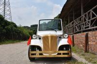 中国 後車軸を持つ電池式48V電気古典的なシャトル バス6の乗客 販売のため