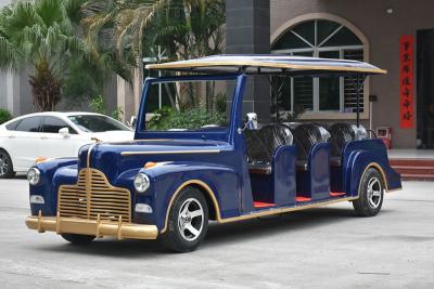 Chine Nouveau véhicule électrique à 4 roues pour chariot vintage électrique à 11 passagers lancé à vendre