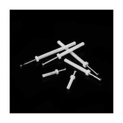 China PA(nylon) High Quality 1/4*1 Nylon Nail In Anchor With Round Head for sale