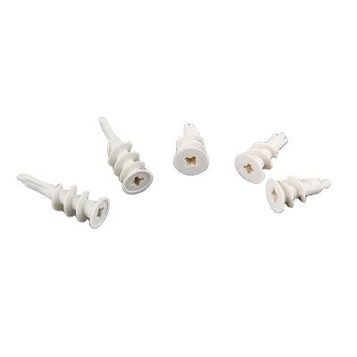 China PA66 High Quality Three Tip 14x28 Self-Drill Plasterboard Plug Wall Anchor For Drywall for sale