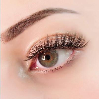 China Wholesale Natural QD Designs Soft Custom Strip Lashes 5D Mink Eyelashes for sale