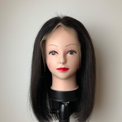 China Swiss QD Hairlock lace factory price lace Front Wig with baby hair pelucas humanas humanas for sale