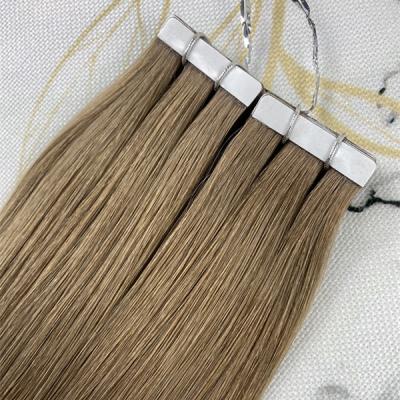 China 100% Straight Hair Curly Lock Hair Double Drown Tape In Hair Extensions for sale