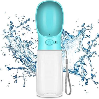 China ABS Plastic Automatic Portable Pet Dog Travel Water Dispenser Outdoor Bottle For Walking Pet for sale