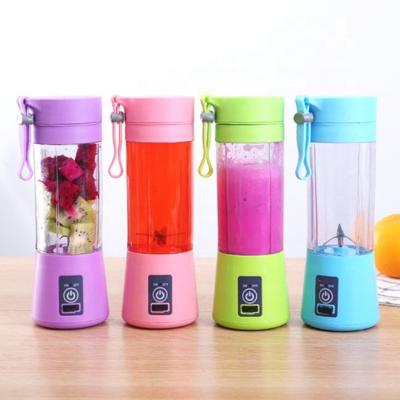 China P540 Mini Home USB Car Use Juicer Blender Cup Portable USB Juicer 6 Blades Electric Personal Rechargeable Smoothie Hand Mini for sale