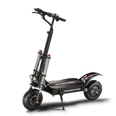 China 2021 hot sale unisex 60V 5000W dual motor foldable electric scooter for adults for sale