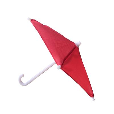 China Chinese Supplier Minimalist Toy Umbrella 6K Upright Umbrella , Ornamental Small Plastic Umbrella* for sale