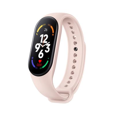 China Waterproof Fitness Tracker Sports Smart Watch m7 Monitor Wifi YLW Sleep Smart Wrist Band for sale