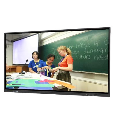 China School Teaching Electronic Interactive Display TV All In One Touch Screen Panel Smart Whiteboard for sale