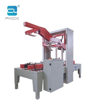 China Automatic Food Strip Sealing Carton Machine CLPACK Sealer [RANDOM AUTO CRATE SEALER] FXJ-5050TQ/S for sale