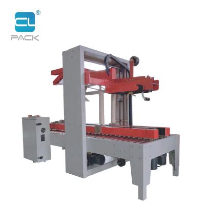 China Automatic Food Box Crate Strip Sealing Machine CLPACK [RANDOM CAR CRATE SEALER] FXJ-5050TQ/S for sale