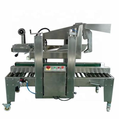 China FXJ-5050S Food Double Column Carton Tape Adhesive Sealing Machine CLPACK for sale