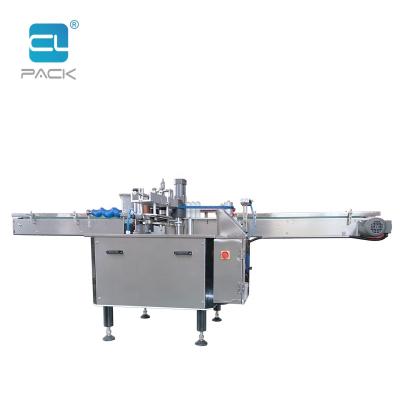 China JHTBJ-2X Automatic CLOTHING Sticker Paste Labeling Machine Tax Labeling Machine Labeler for sale