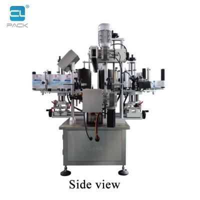 China CLOTHING [LABELER] TBJ-3500 Double Front And Back Right And Side Square Bottles Flat Bottles Round Bottle Labeling Machine for sale