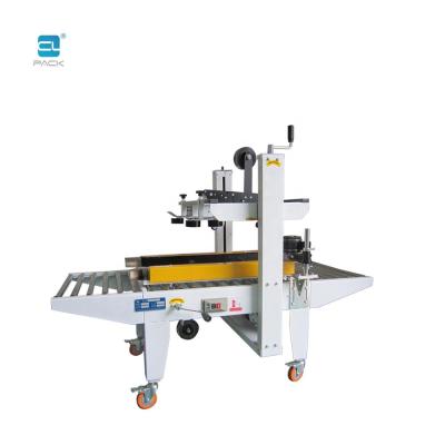 China Automatic Food Box Band Sealing Machine [CARTON SEALER] FXJ-6050I with Ink Roll CLPACK Printer for sale