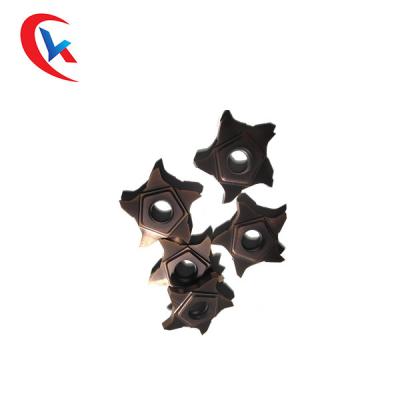 China Grooving Tungsten Carbide Inserts PENTA 24N250 PVD CVD Coated Carbide Grooving Inserts for sale