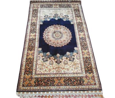 China New Quality Washable 3x5ft Super Handmade Turkish Carpets Persian Silk Hand Knotted Oriental Area Rugs Indoor Outdoor Flooring Rugs for sale