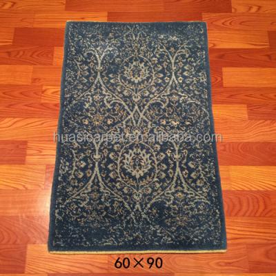 China Hot Sale 2x3ft Simply Handwoven Indian Wool Rugs Handmade Silk Woolen Blankets for sale