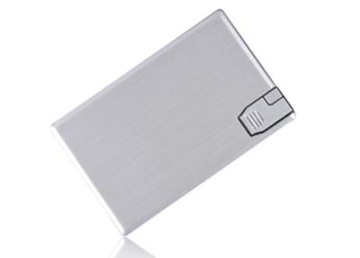 China Metal credit card usb 3.0 blank credit card usb for sale