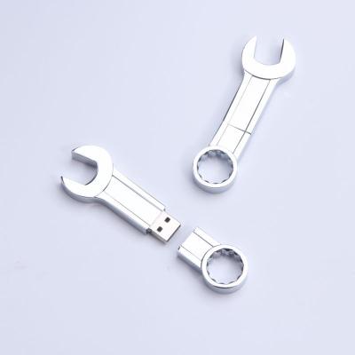 China Memoria USB modificada para requisitos particulares del usb 2,0 de la llave inglesa del metal, memoria USB segura en venta