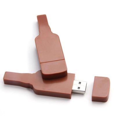 China Top quality  plastic bottle shape usb 16gb flash drive,cheap jump drives for sale