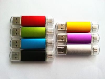 China Memoria USB modificada para requisitos particulares 2GB 4GB 8GB 16GB 32GB 64GB del teléfono móvil de OTG en venta