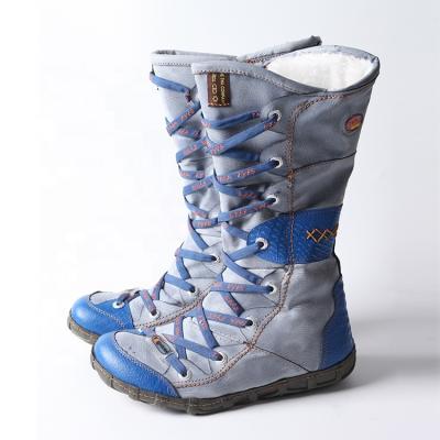 China 2021 Winter Fur Boots Warm Fashion Round And Popular Women's Thigh Boots for sale