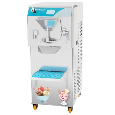 China Snack Factory MEHEN Big Production High Overflow Commercial Hard Ice Cream Machine / Batch Freezer With CE ETL for sale