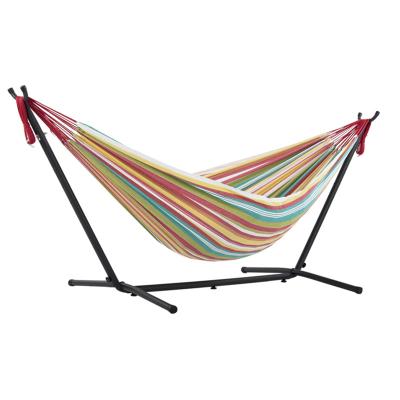 China Durable Hot Sale Can Be Wholesale Swing With Stand Portable Hammock Set Outdoor Travel Beach Hammock for sale