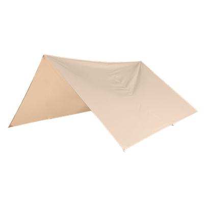 China Waterproof Cotton Rainproof Multi-person Butterfly Tarp Tent Camping Pergola Sunblock Outdoor Camping Square Fly Sheet for sale