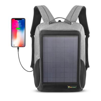 China New Shop 10w USB Charger Aperture Solar Panel Small Battery Camping Travel Waterproof Bases Solar Panel Backpack Mobile Outdoor Portable Laptop Backpack for sale