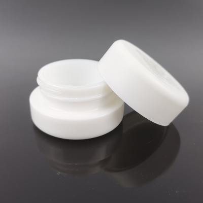 China Kid Safe Smell Make Resistant 9Ml 38Mm Kid Resistant White Stock Glass Jars Large For Bulk Oil Resistant Packaging Storage for sale