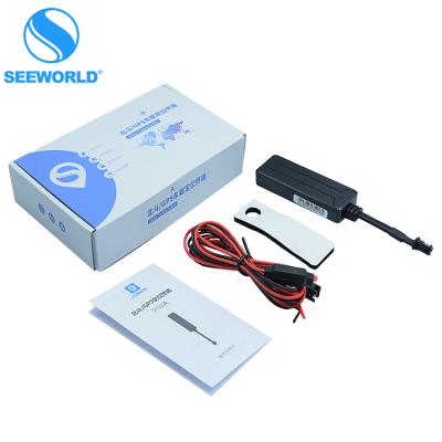 China SEEWORLD S102T Hidden Mini Locator Smart Gps Tracker Automotive Car Tracking Device With Light Sensor for sale