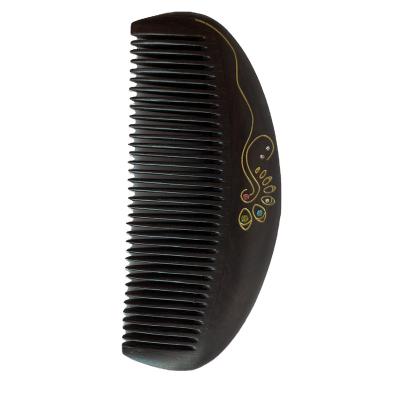 China Good Quality Hard Ebony Natural Private Label Beard Combs Hair Combs and Brushes for sale