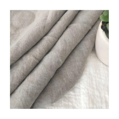 China Cheap LZ Organic Natural Color 280cm Wide Bulk Washed 100% Linen Fabric for sale