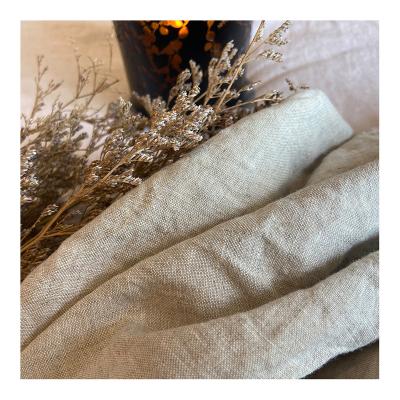 China LZ OEKO TEX 100 Organic Cheap Linen Fabric Natural Color 100% Linen Fabric Organic Canvas for sale