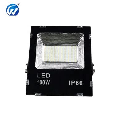 China High Quality Sports Stadiums New Design Tempered Glass Cover IP65 LED Remote Control Waterproof Solar Flood Light for sale