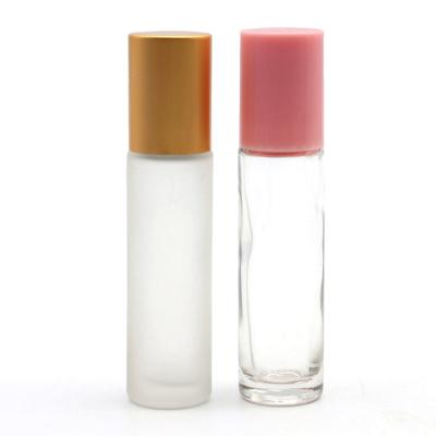 China 10ml Essential Oil Essential Oil Roller Bottles Glass Cosmetic Bottle for sale