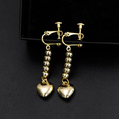 China Fashion Game Monster Hunter Anime Earrings Gold Plated CLASSIC Heart Earrings For Women Jewelry for sale