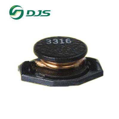 China DVD Shenzhen DJS Factory SMD Wire Wound Power Unshielded Inductor DO1608-1R0M 6.60 x 4.45 x 2.92mm for sale